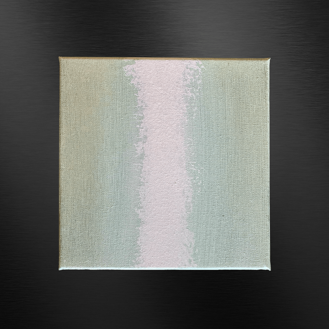 Tableau abstrait L'Écho des Confidences - n°63 - Œuvre vibratoire d'Anna Grosfort, expression des émotions et messages partagés avec les animaux